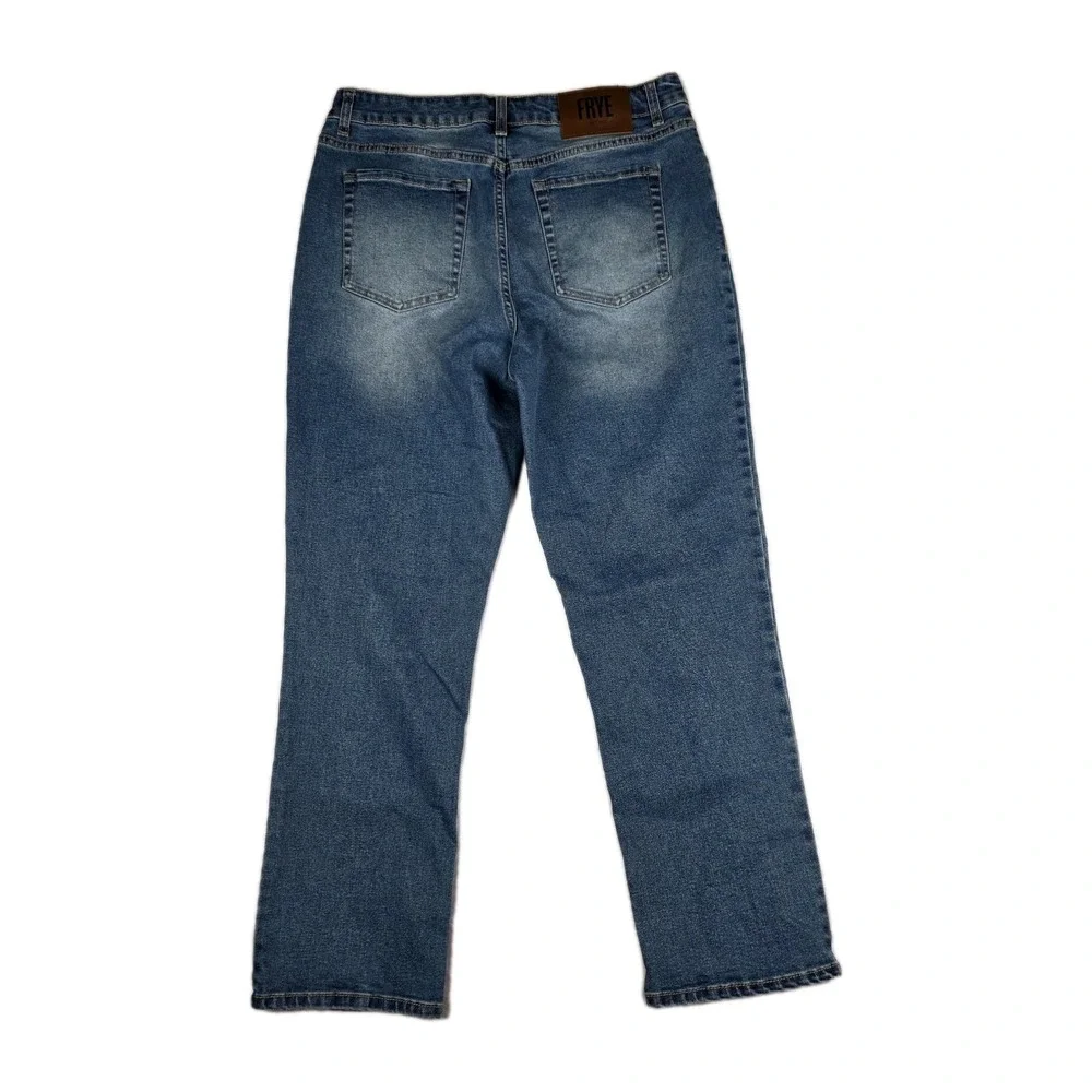 Frye Jeans Womens Size 8/29 Straight Leg‎ High Rise Blue Denim Pants